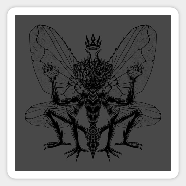 BEELZEBUB light Sticker by Krobilad